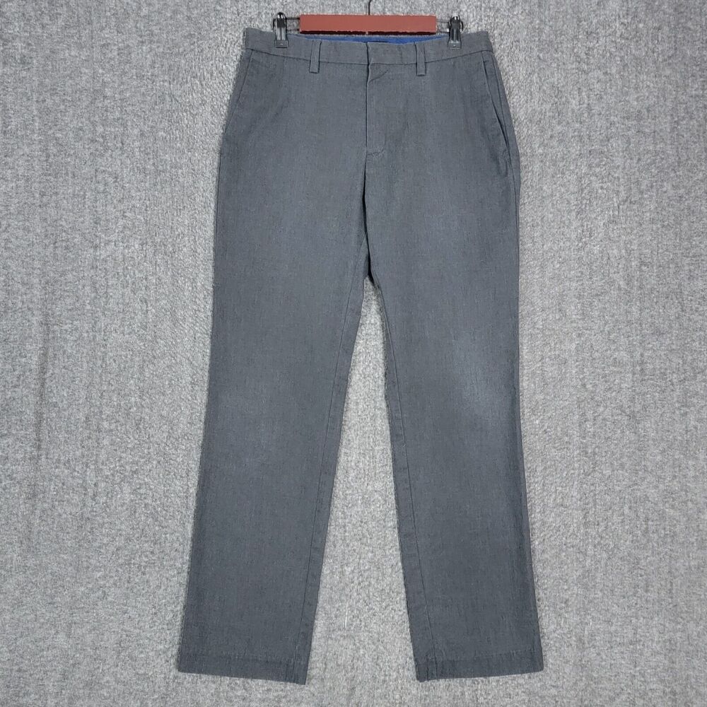 Banana Republic Pants Mens 32x31* Gray Tailored Slim Straight